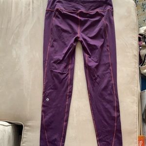 Purple lululemon leggings